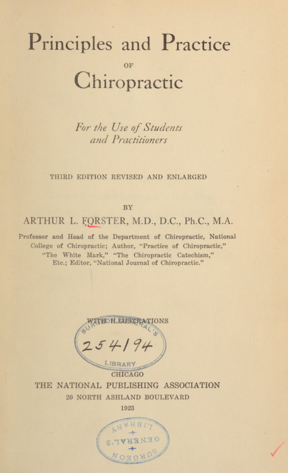 652 Page 1923 Chiropractic Practitioner Chiropractor Student Textbook on Data CD