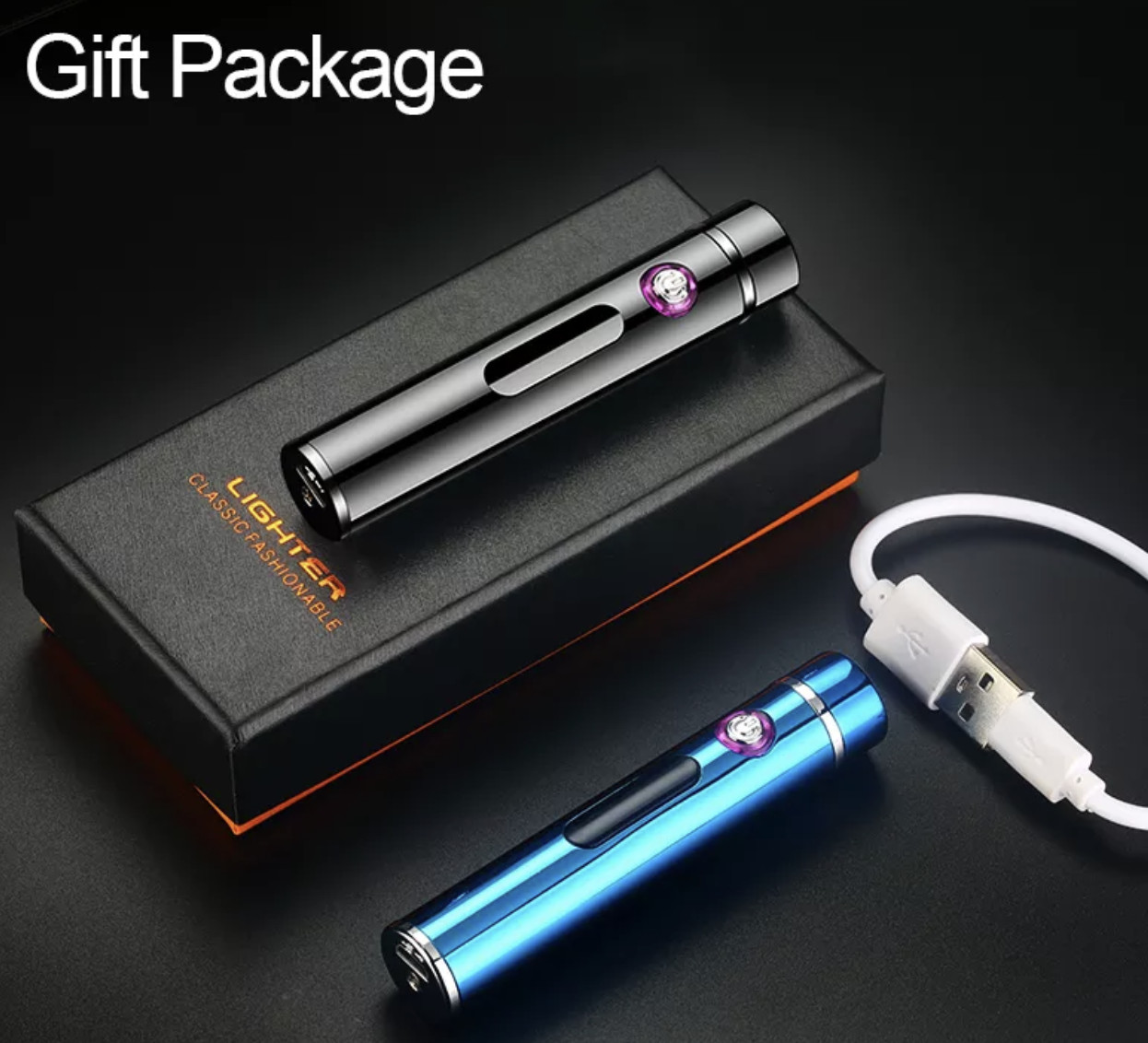 Dual Arc Plasma Electric Lighter USB Rechargeable- Unique Gift