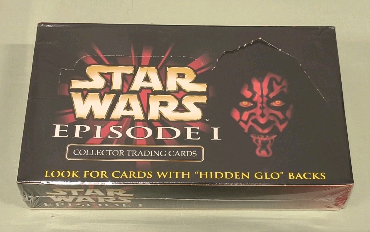 Ultra Rare 1999 STAR WARS Episode I Collector Trading Cards Box Ikon (Australia)