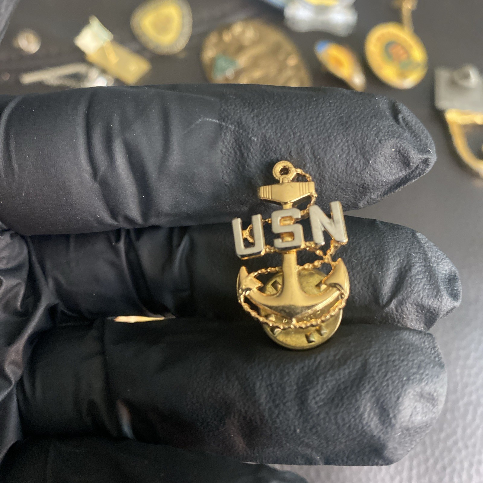 Vintage US Navey Pin by H&H