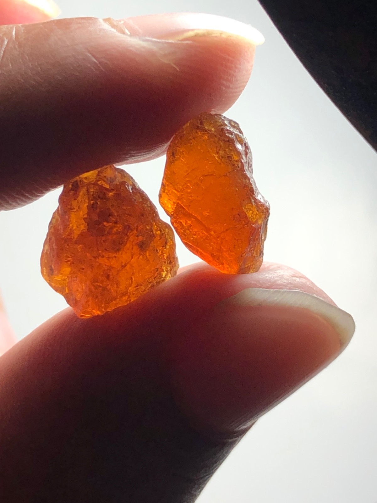 16.40Carat Top Quality Rough Fanta Spessartine Garent Facet Grade Quality From N