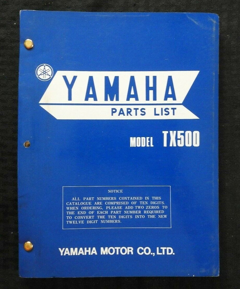 1973 YAMAHA 500cc MODEL \