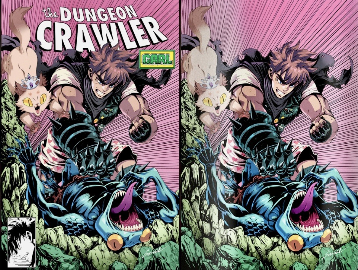 PRESALE DUNGEON CRAWLER CARL 0 NYCC GODTAIL ASM316  HOMAGE EXCLUSIVE SET PRESALE