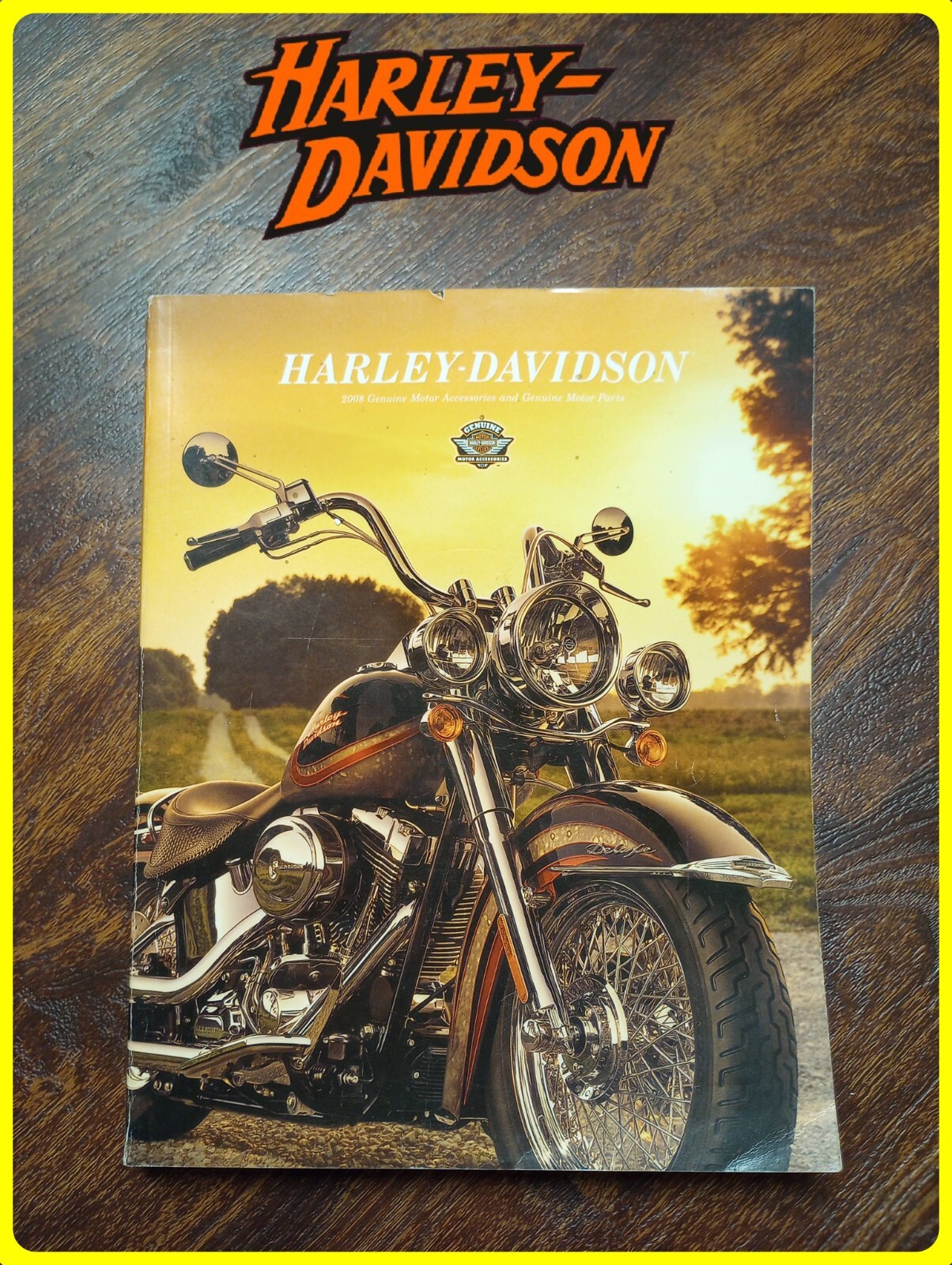 Harley-Davidson Catalog 2008 Genuine Motor Accessories & Parts Vintage Part #\'s