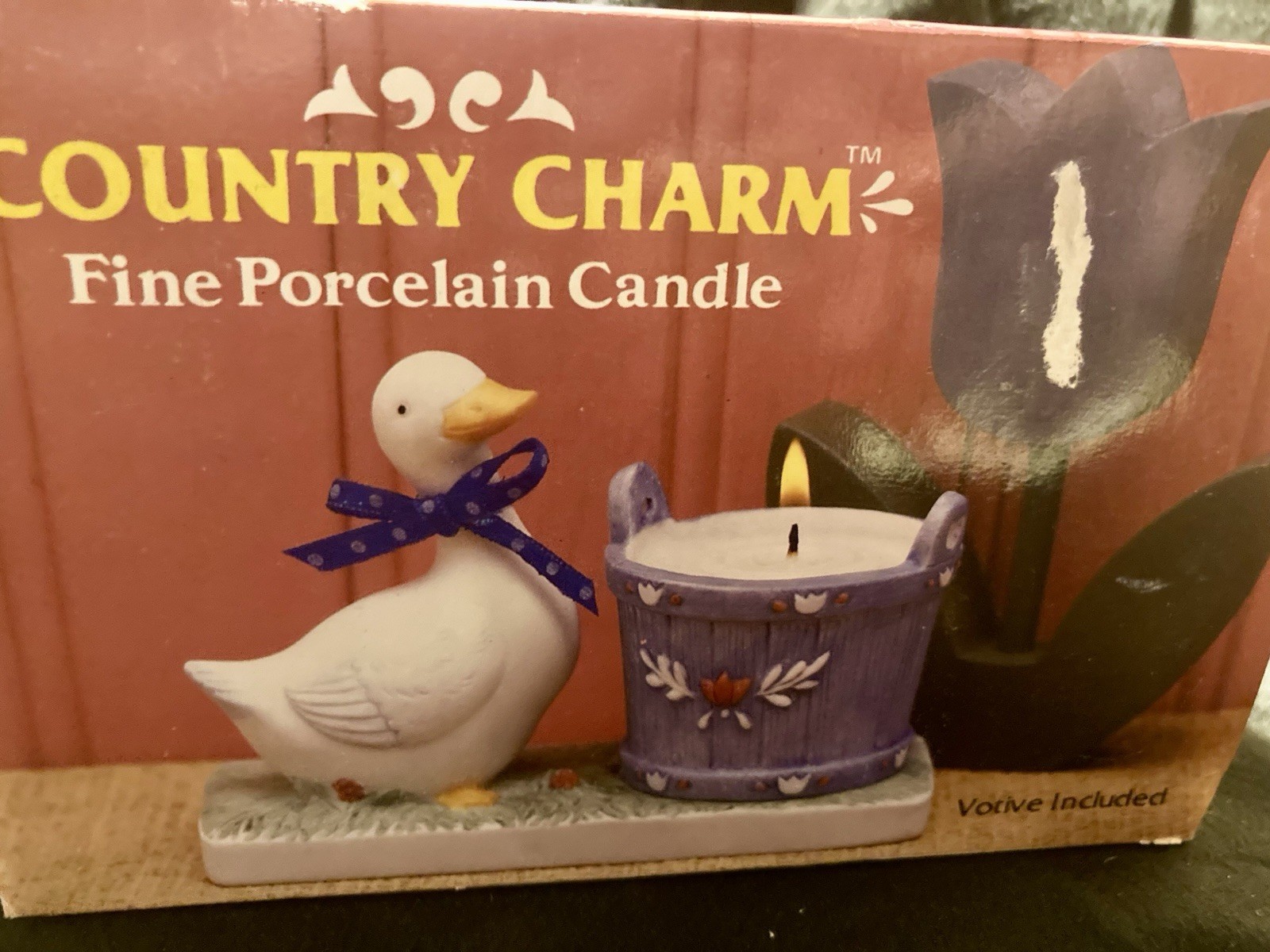 🪿Vintage New In Box Goose Candle Holder🪿