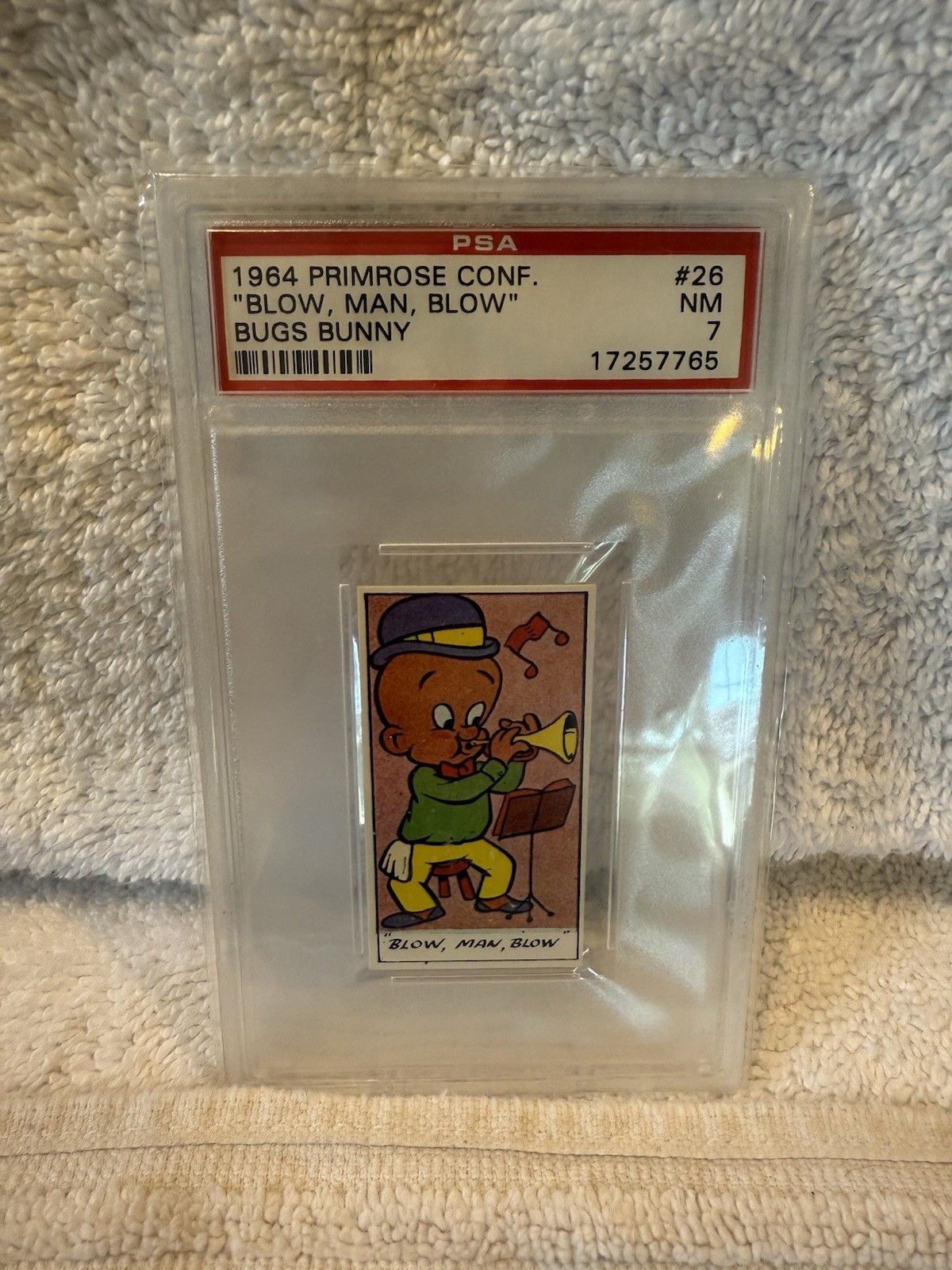 1964 Primrose Confectionery Bugs Bunny “Land ahoy” PSA 7 1964 Primrose Confectionery Bugs Bunny “Land ahoy” PSA 7