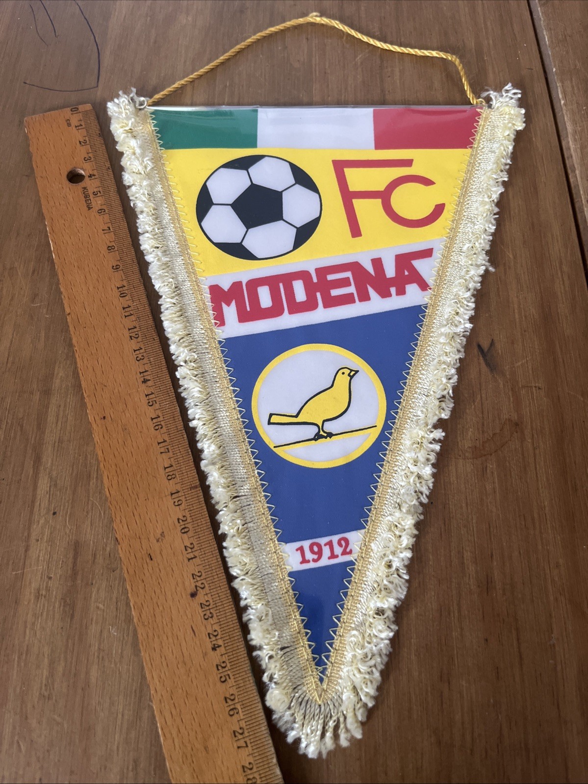 Modena FC Pennant/Pennant/Fanion 🟡🔵⚽️🔵🟡