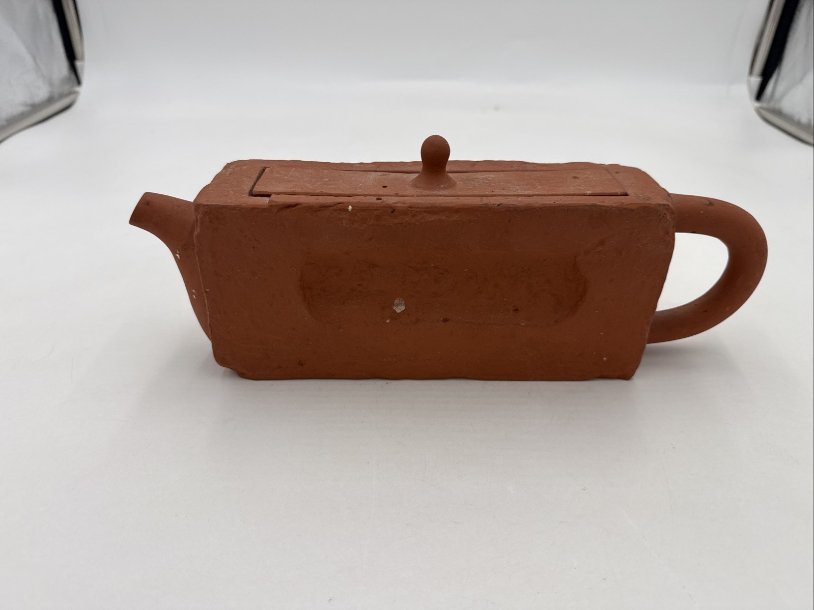 Vintage 1980s MICHEL HARVEY Rare Brick TeaPot Ceramic Made In Canada Vintage 1980s MICHEL HARVEY Rare Brick TeaPot Ceramic Made In Canada