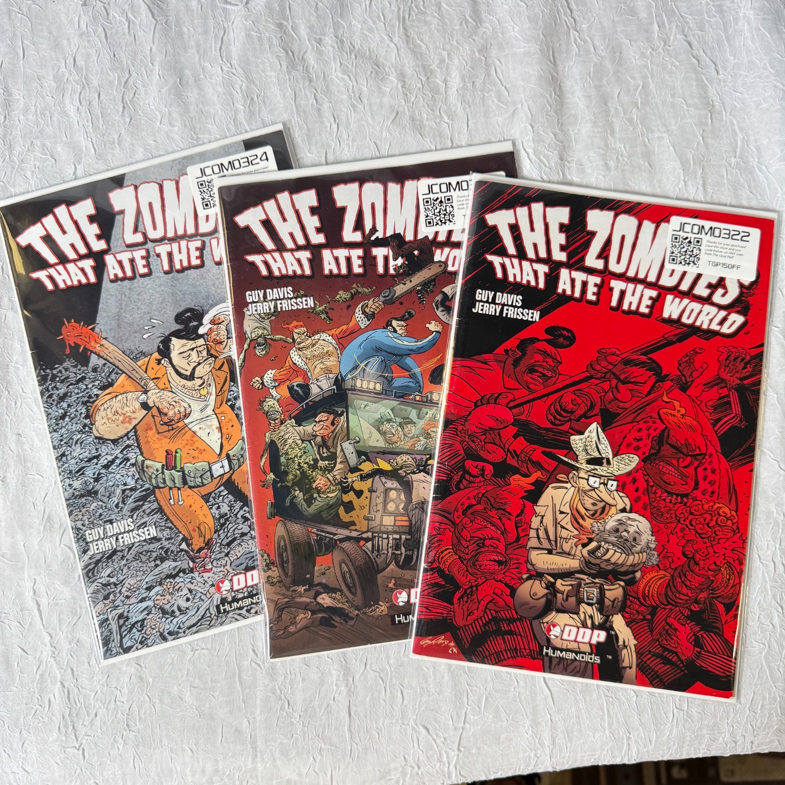 The Zombies That Ate The World 1 3 Issue Set