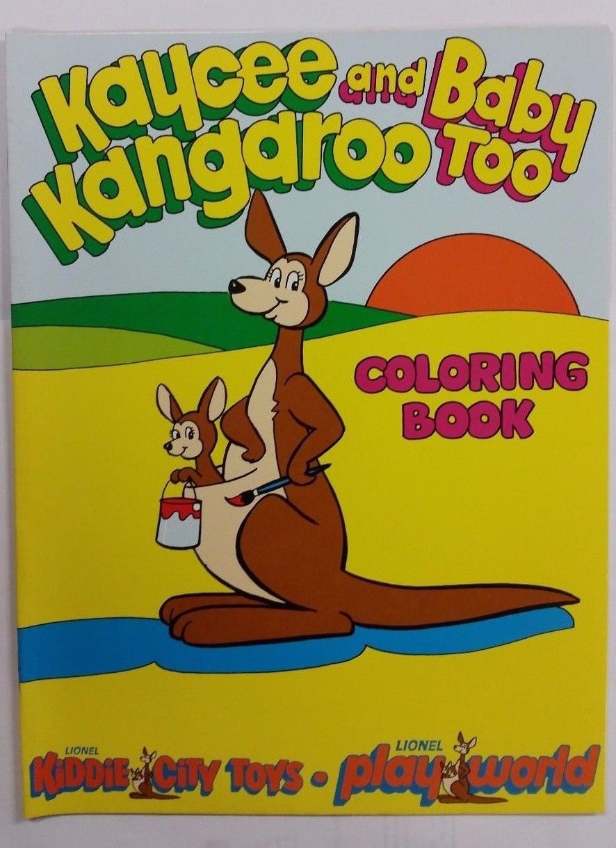 LIONEL KIDDIE CITY DEFUNCT FAMOUS PHILADELPHIA TOY STORE VINTAGE COLORING BOOK