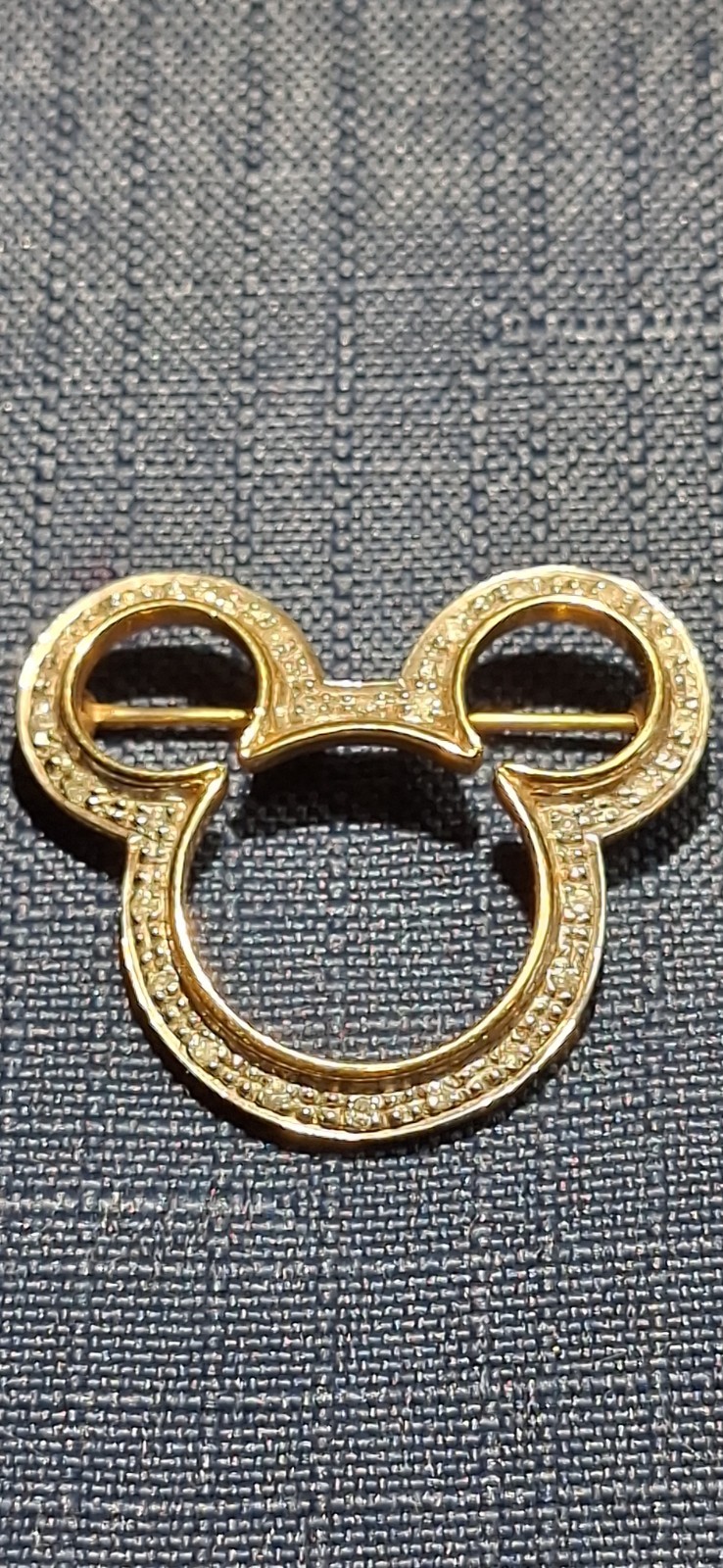 Rare 1950's 14K Gold Van Dell MICKEY MOUSE Brooch, 