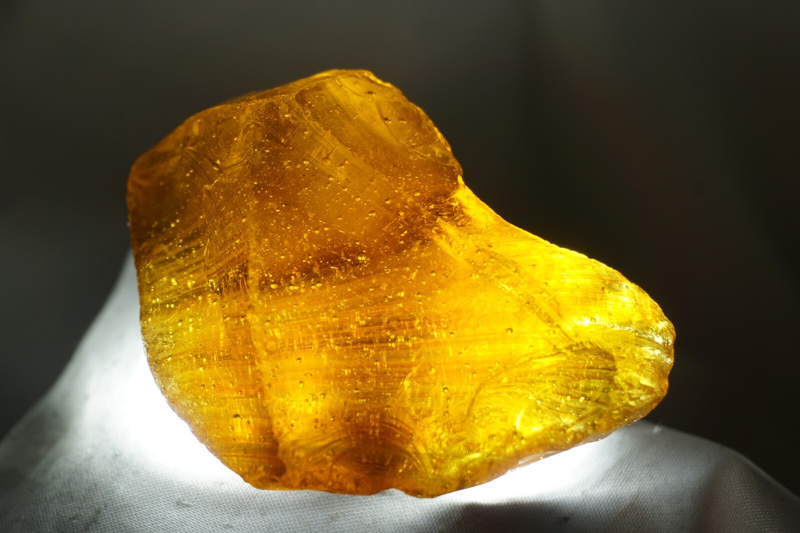 Andara Crystal -- SUNRISE ORANGE, RARE - 81g (Monoatomic REIKI) #yev21