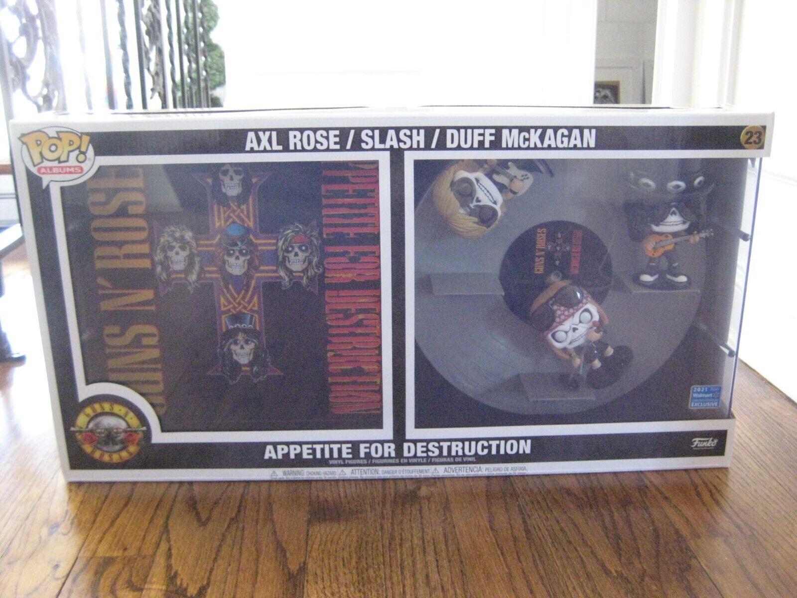 Funko POP Deluxe Album 23 Guns N Roses Appetite For Destruction Walmart Duff *