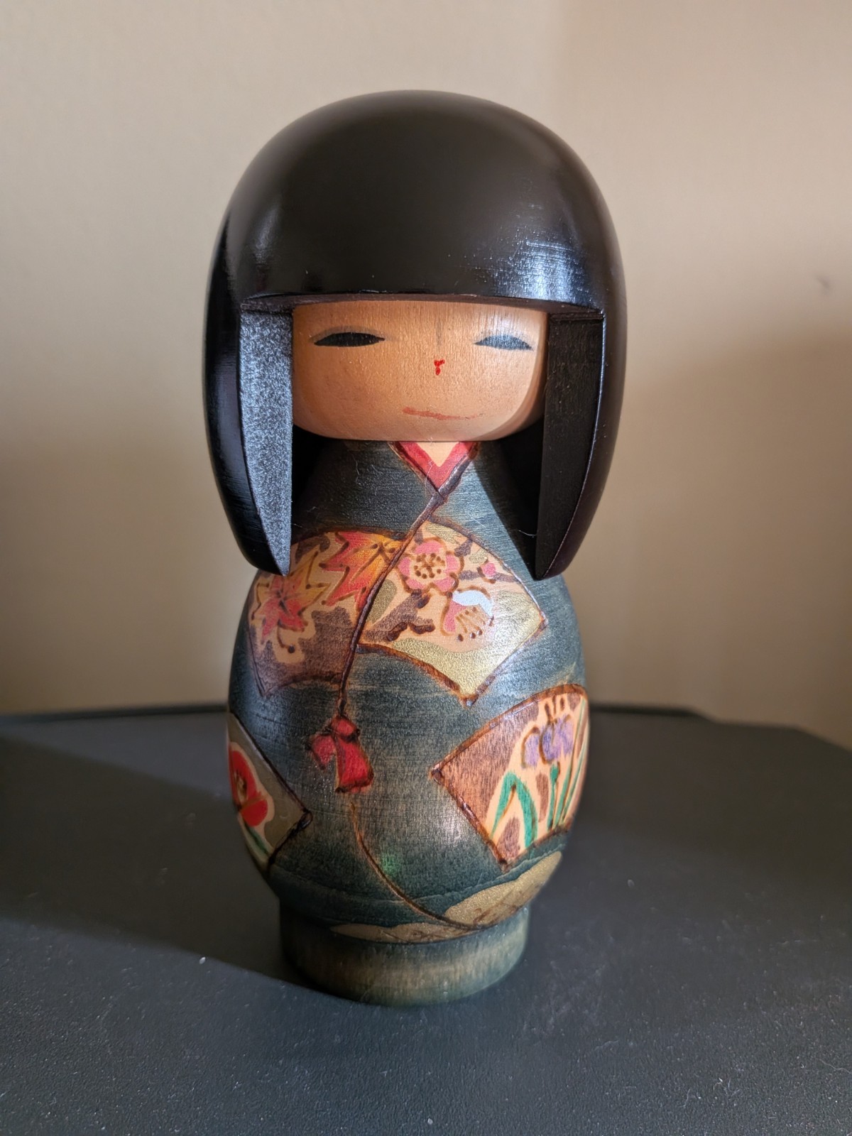 Vintage Creative Sosaku Japanese Kokeshi by Kunio Miyagawa 5.5