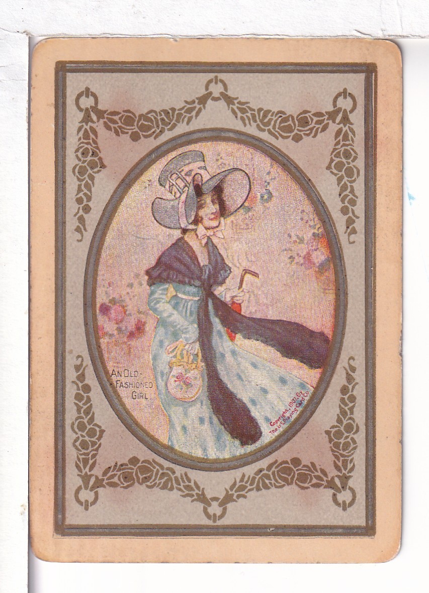 Single Vintage Playing Card US WN \