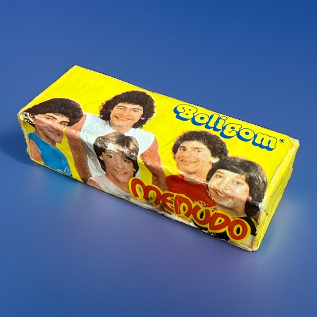 RARE Vintage 1983 BOLIGOM MENUDO Bubble Gum Pack NOS Bubble Yum Bubblicious 80\'s
