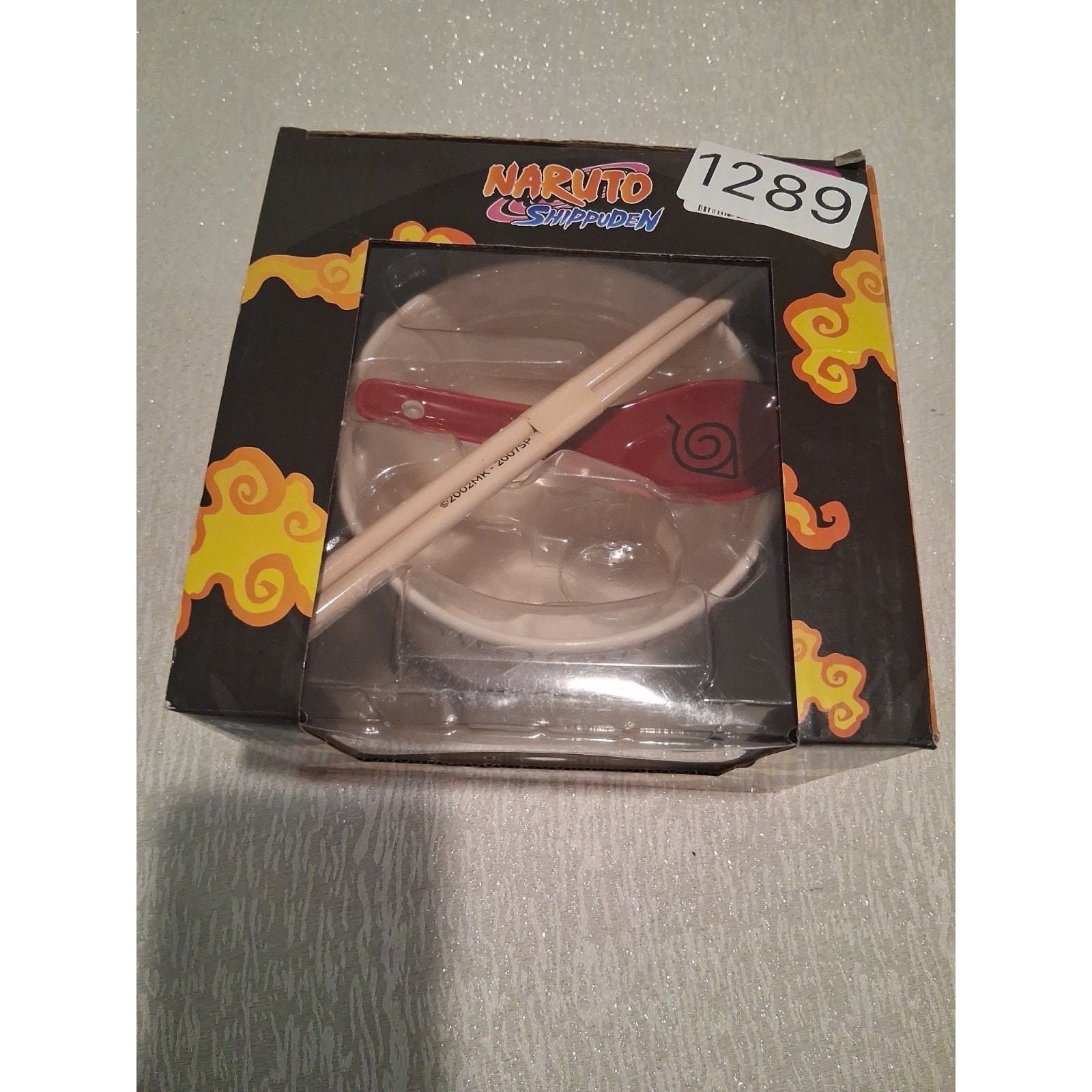 Naruto Shippuden Noodle Bowl, Spoon & Chopsticks New