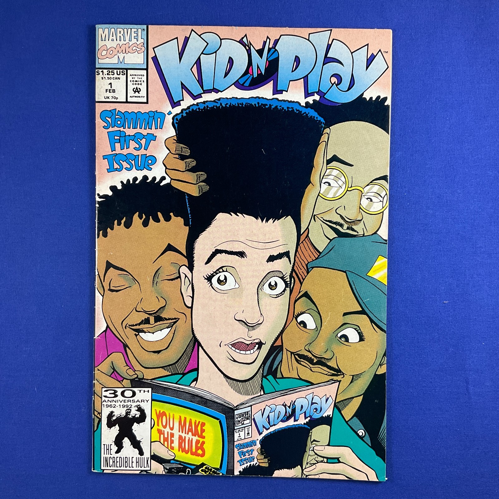 KID \'N PLAY #1 Marvel Comics 1992 Hip Hop House Party Comic Book