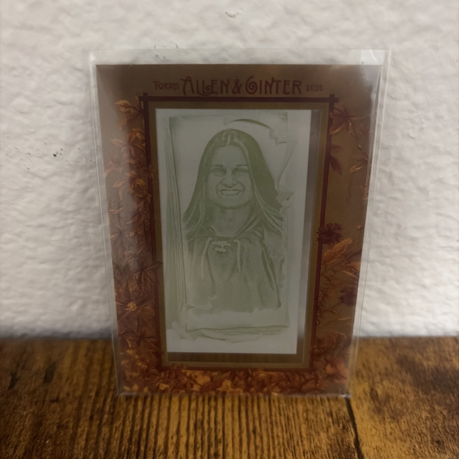 Topps 2026 Allen & Ginter Eva Erickson Survivor #125 1/1 Printing Plate