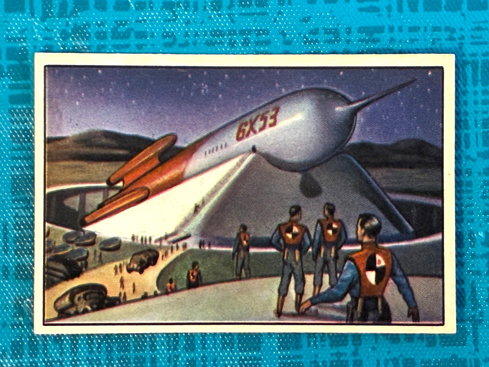 1951 Bowman Jets, Rockets, Spacemen # 78 All is Ready