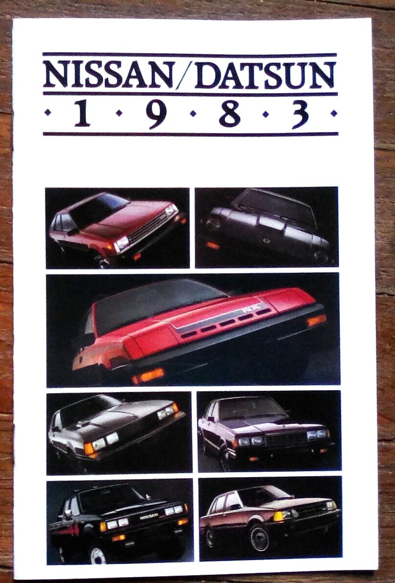 1983 Nissan / Datsun Full Line Brochure