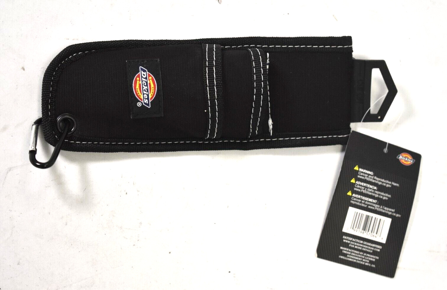 Dickies Black Utility Knife Cutter Sheath Tool Belt Pouch Holder Lining 57064