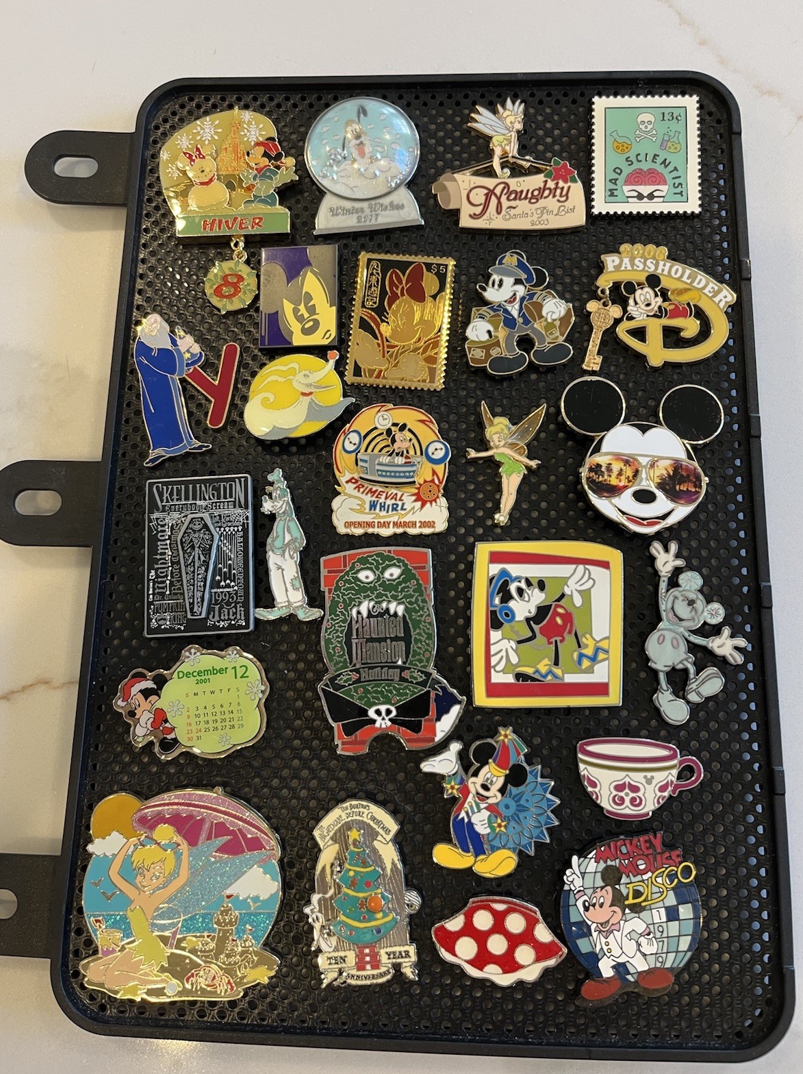 Twenty Five Various Disney Pins All Tradable No Duplicates