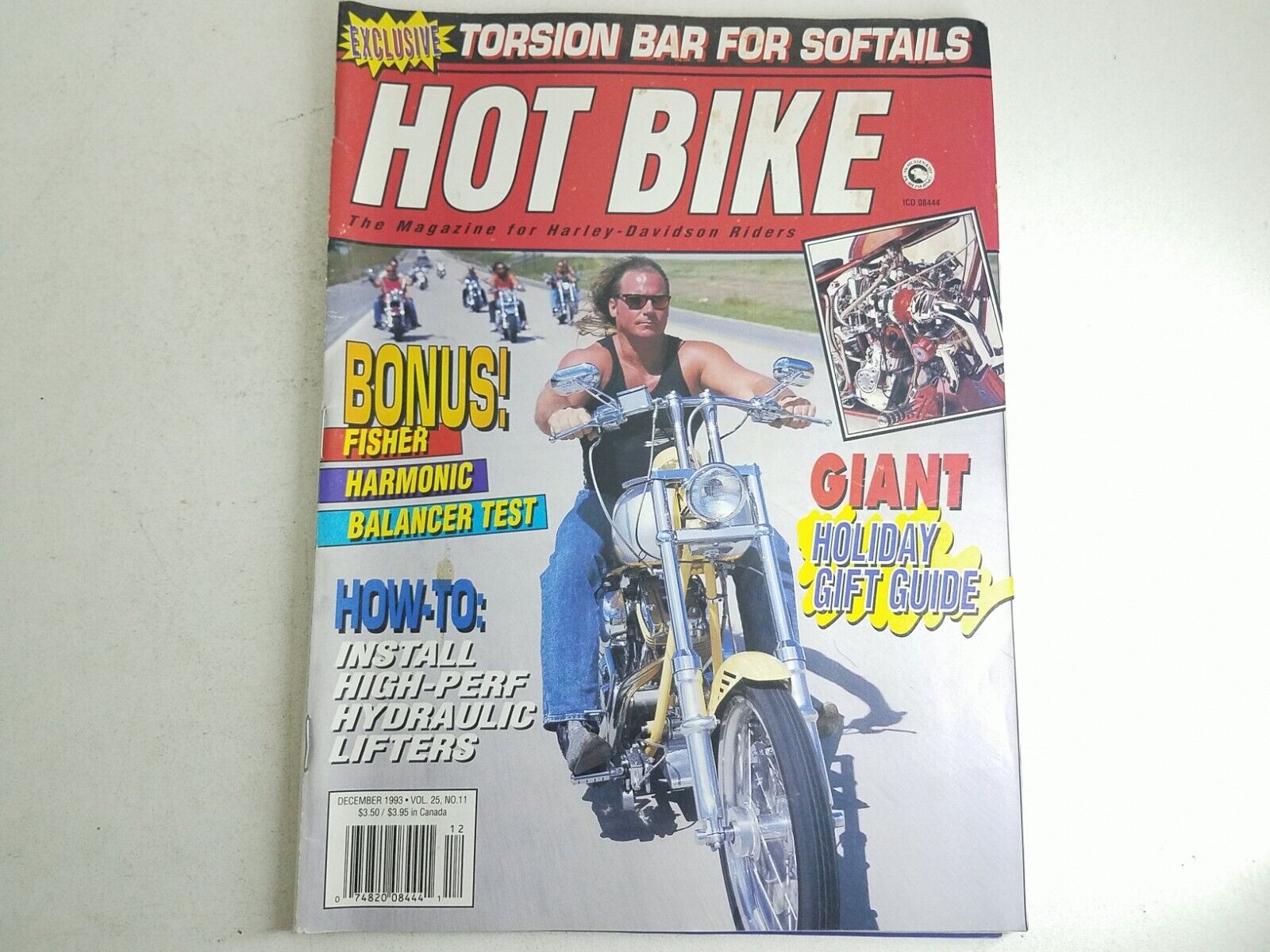Hot Bike Magazine For Harley-Davidson Riders December Ness 1993