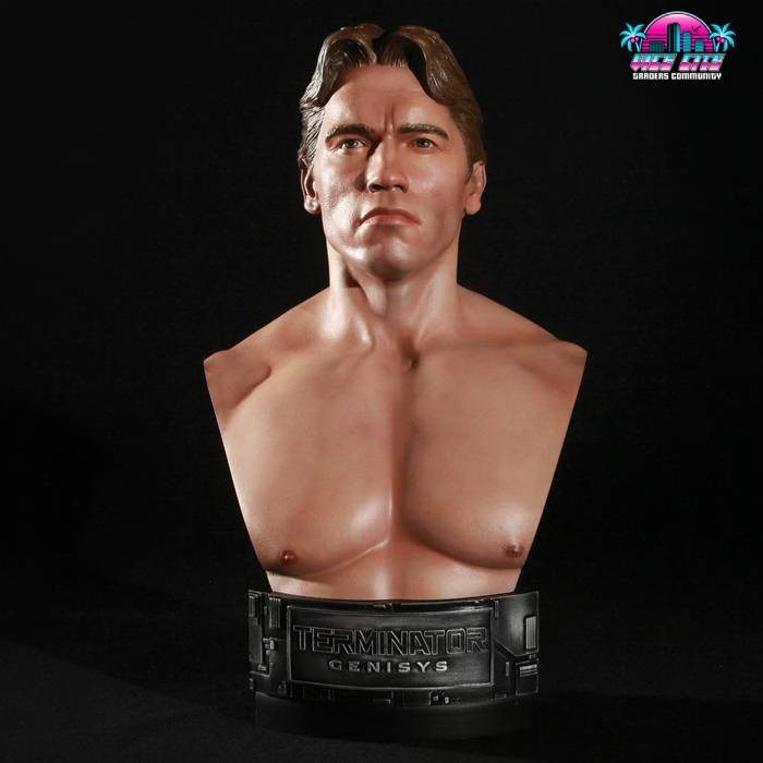 Chronicle Terminator Genisys T-800 1/2 Scale Arnold Schwarzenegger Bust Limited