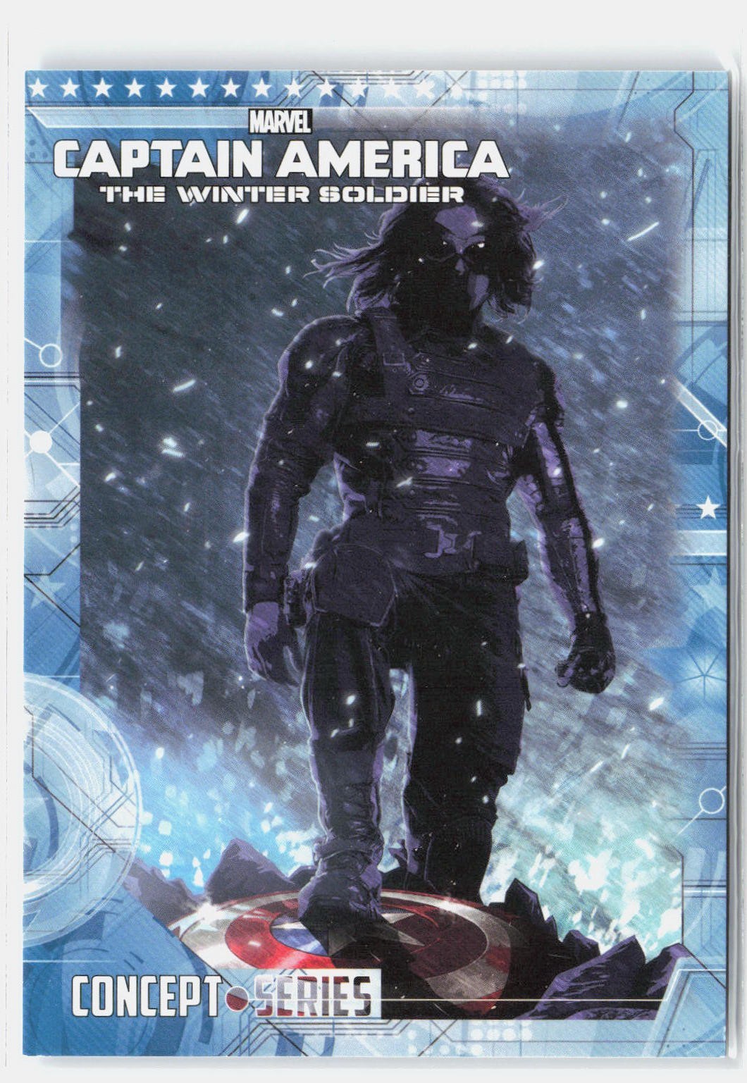 2014 Upper Deck Captain America: The Winter Soldier Concept Series Card CS-21