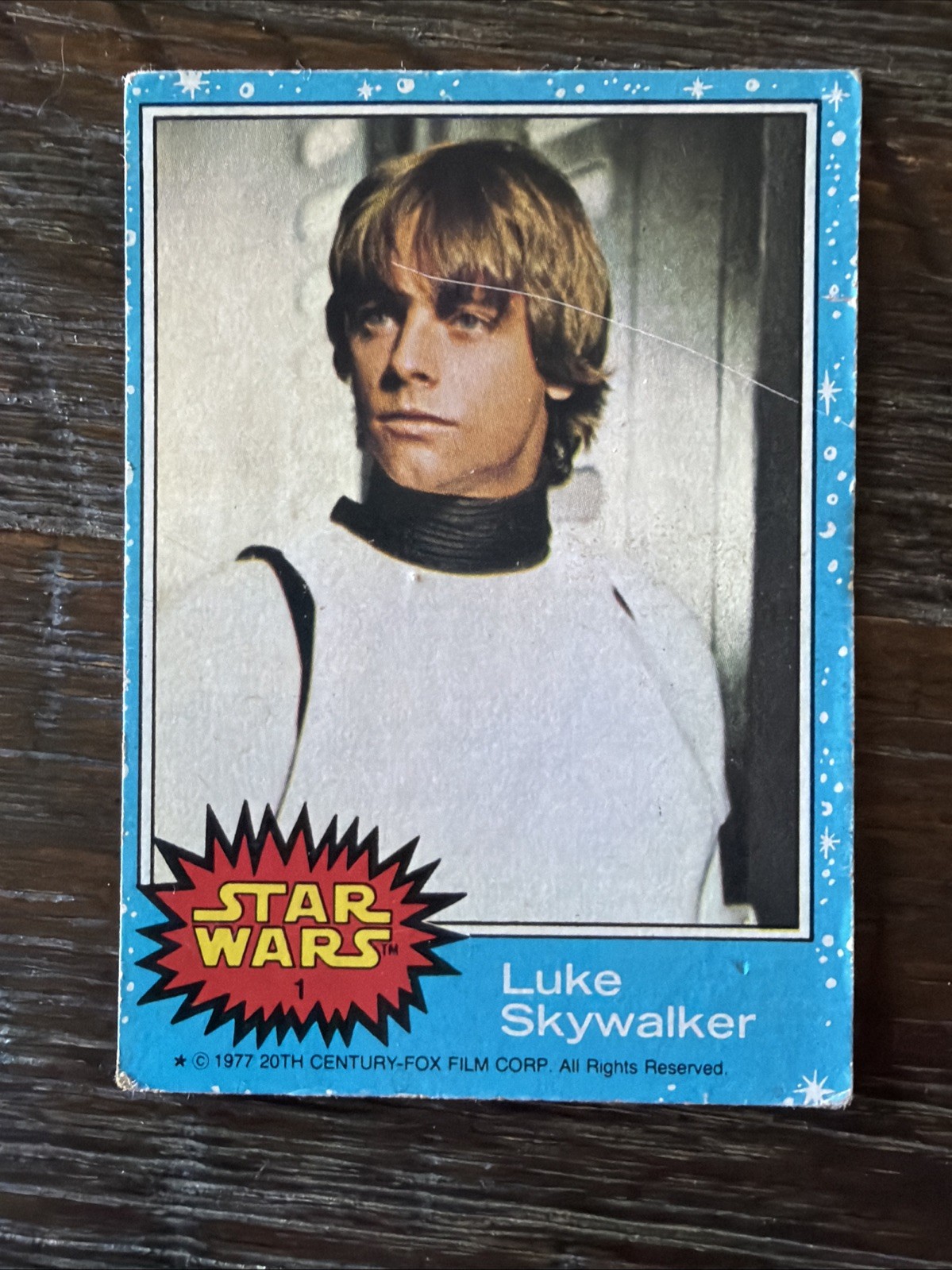 Luke Skywalker - 1977 Topps Star Wars #1