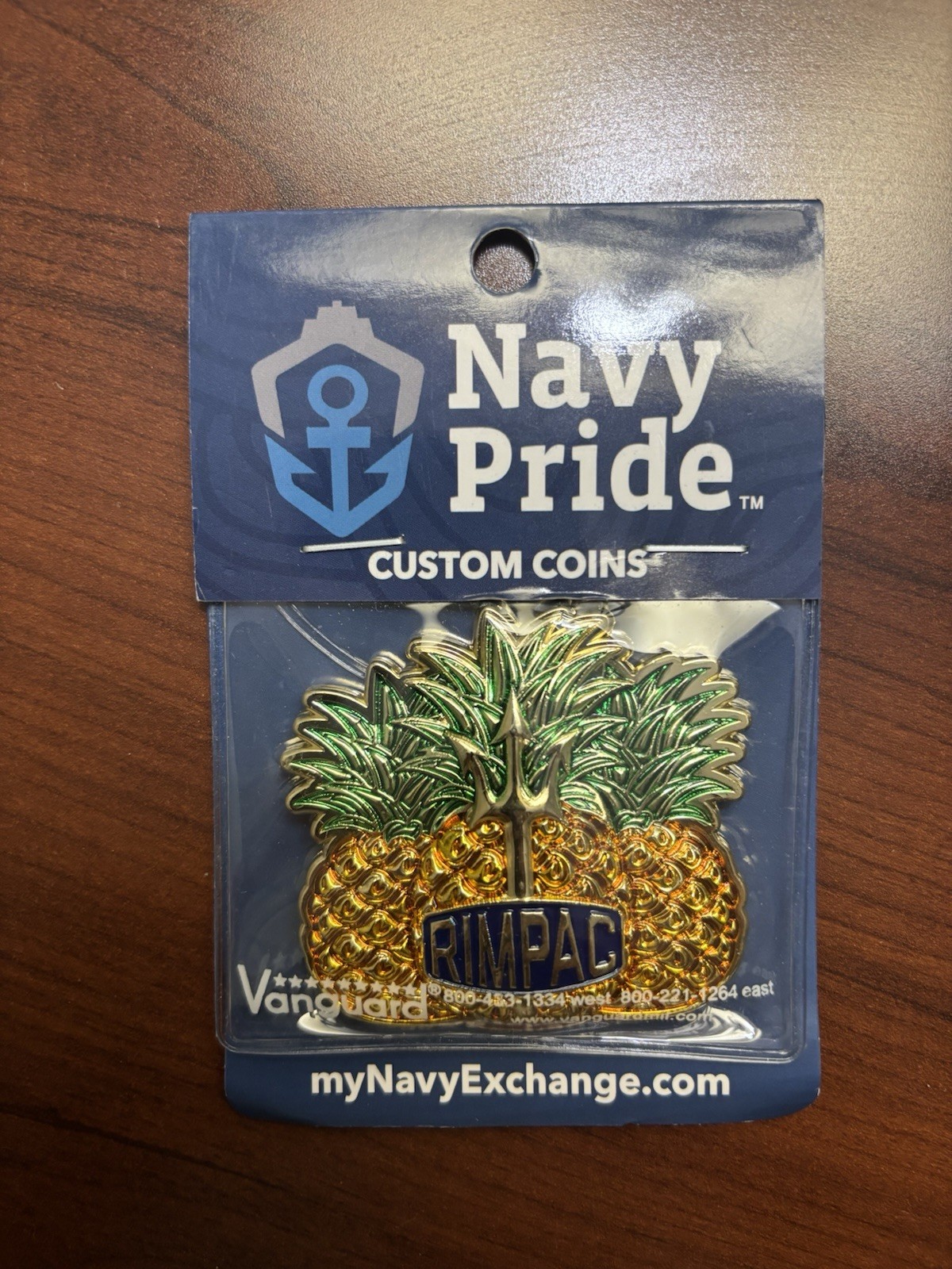 RIMPAC 2026 Pineapple Challenge Coin