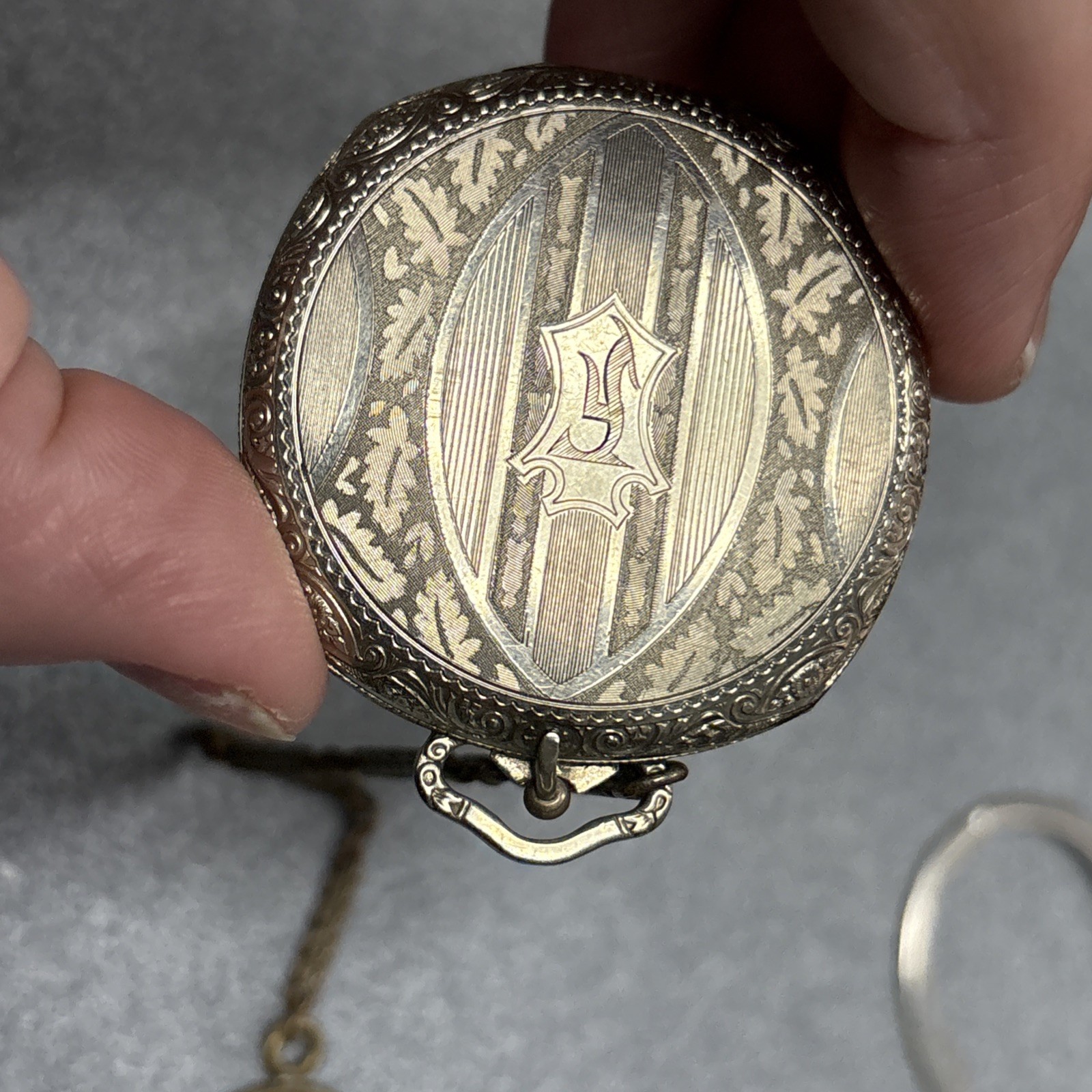 1920s Elgin Gold Filled Fingerling  Compact, Beautiful