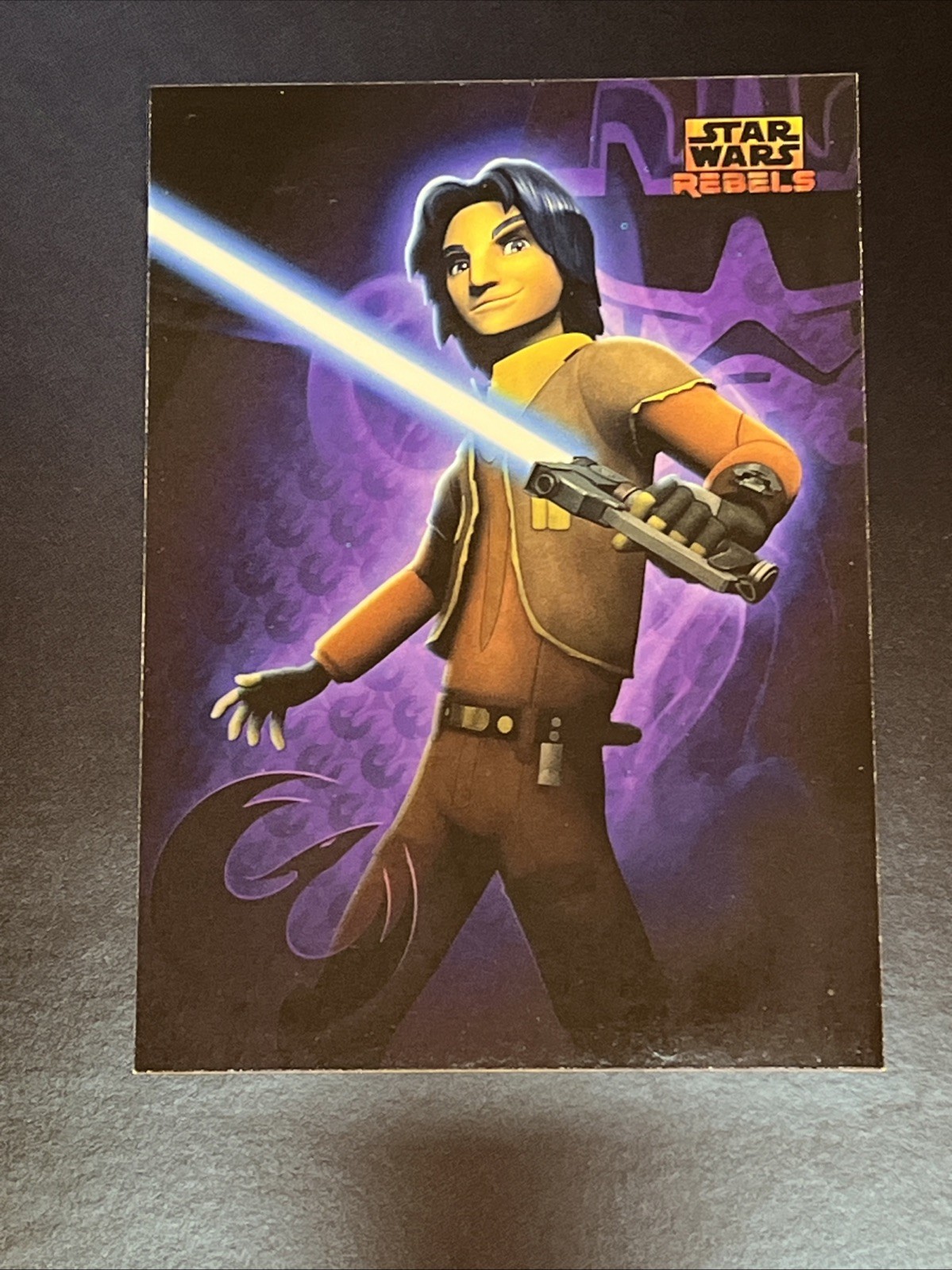 2015 Topps Star Wars Rebels Ezra #1 Sticker Card Rookie RC