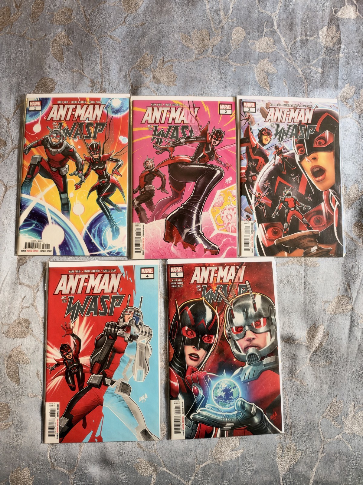 Marvel Comics Ant-Man and the Wasp 2018 #1-5 Complete Set Series Nakayama