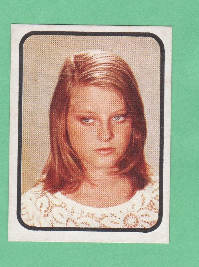 Jodie Foster  RC   1977 RUIZ ROMERO MIS FAVORITOS Nrmnt-mt Super Rare