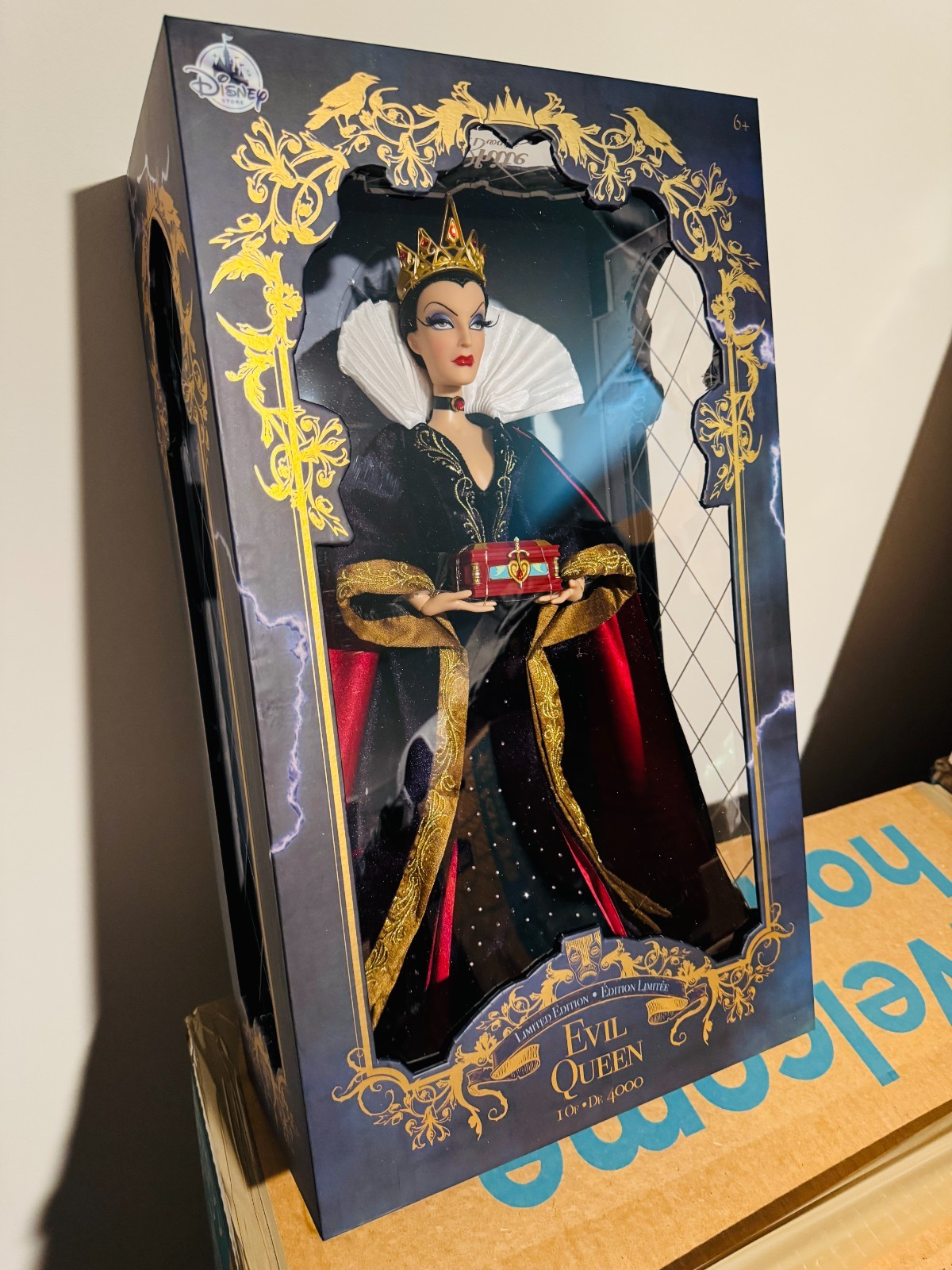 Disney Limited Edition Designer Evil Queen Villain Doll From Snow White NEW
