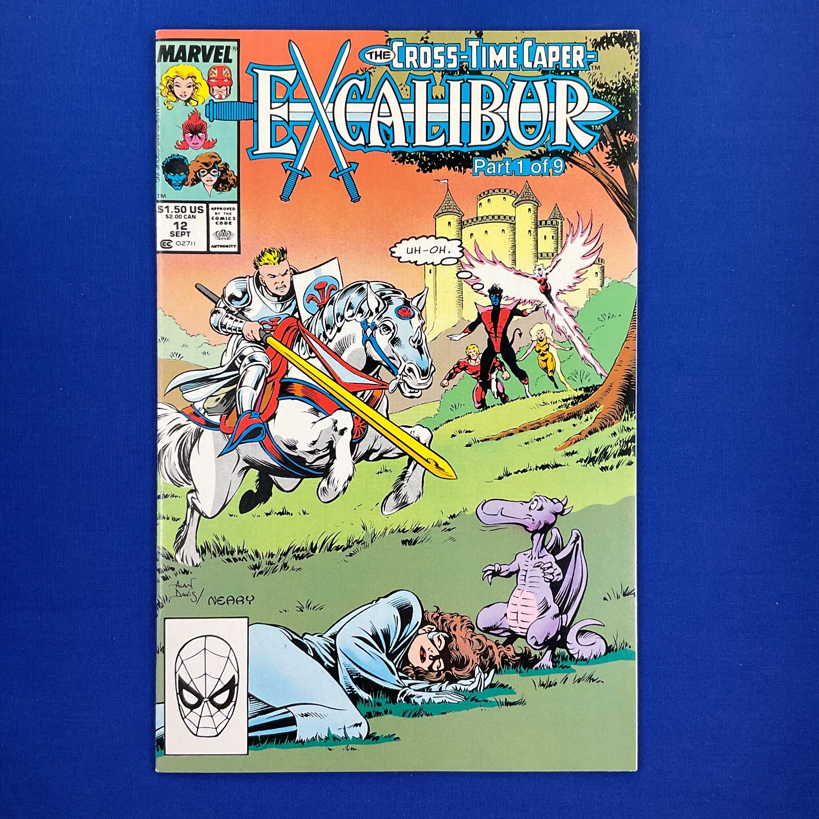 Excalibur #12 Cross-Time Caper Part 1 Marvel Comics 1989 Claremont X-Men