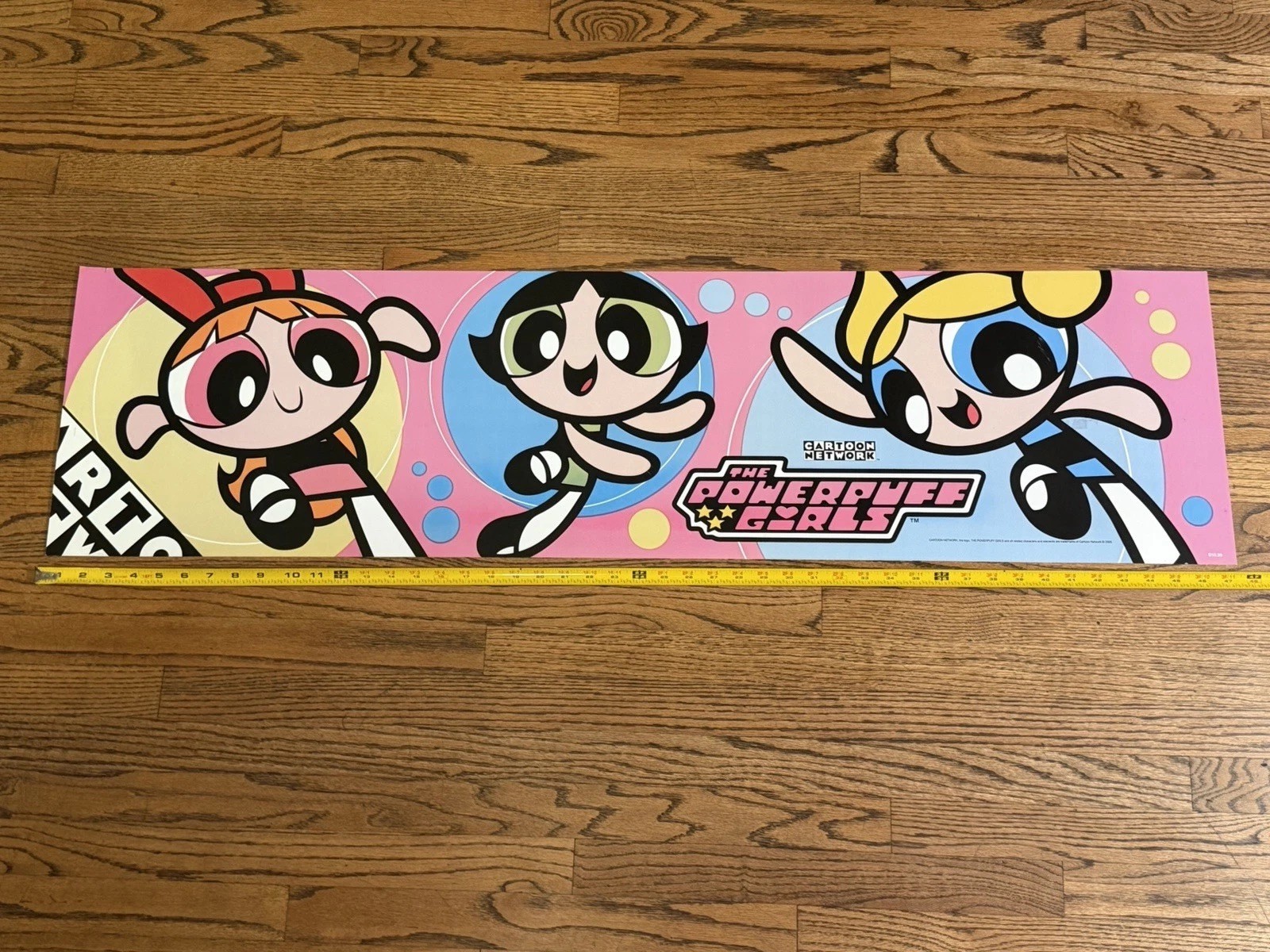 RARE Cartoon Network Power Puff Girls ToysRUs Display Sign