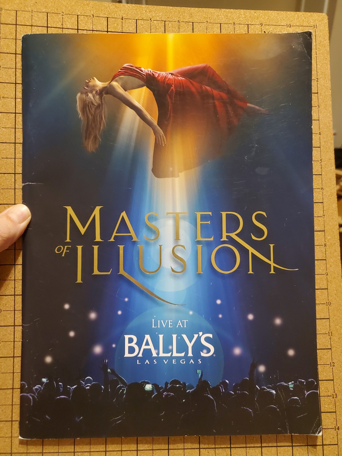 Masters of Illusion Live Signed Program Bally's Las Vegas Magician Autographs