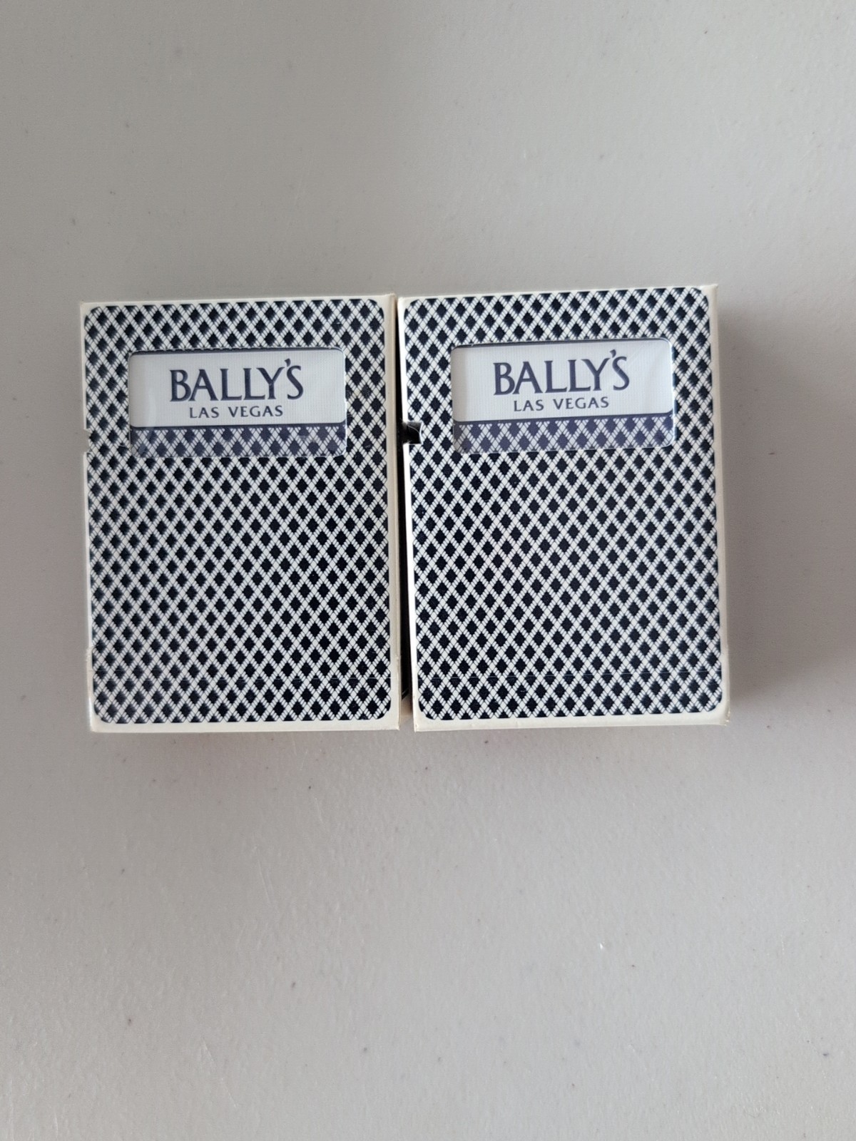 Bally\'s Las Vegas Playing Cards Vintage. 2 Decks Sealed With Gold Seal See Descr