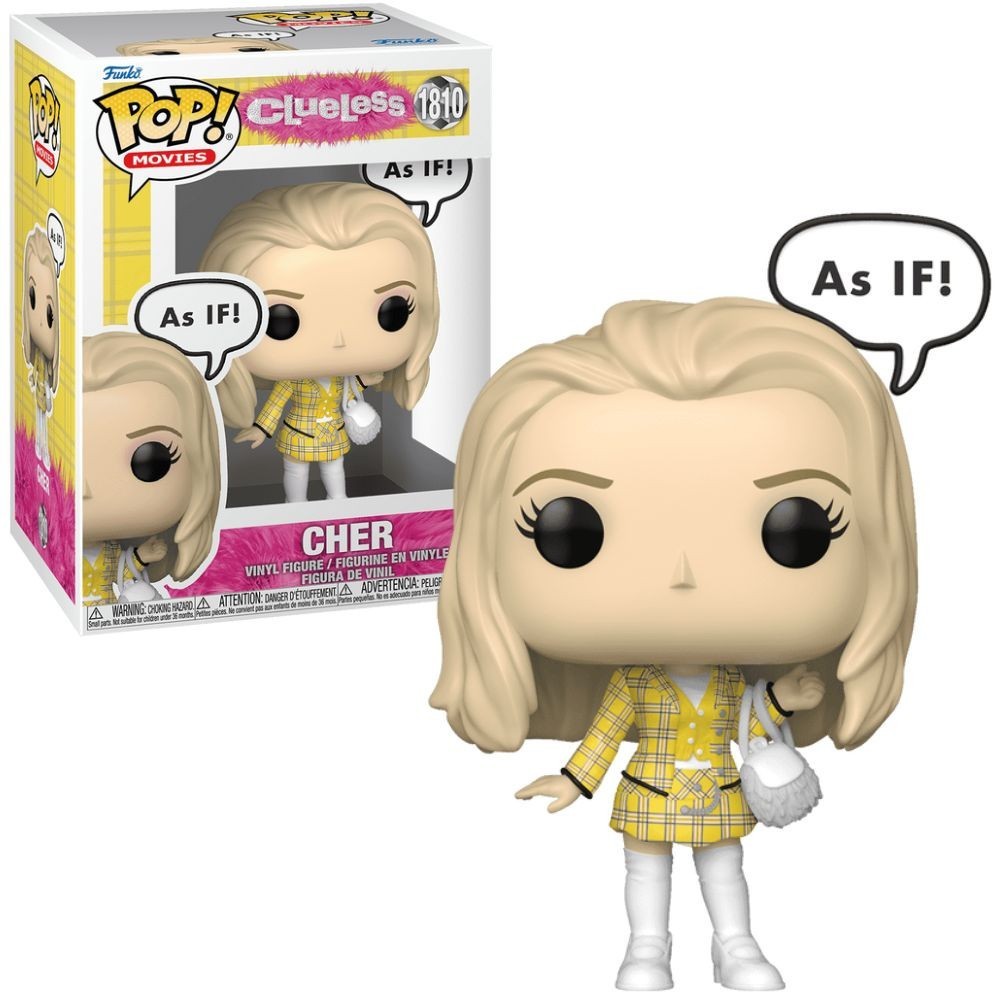 BOX DAMAGED Funko Pop Movies: Sayings: Clueless - Cher (As If)  #1810 #83873