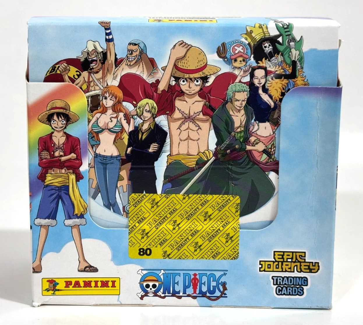 2022 BOX ONE PIECE EPIC JOURNEY Panini TCG - (50 Sealed Packs) Italy LUFFY ZORO 2022 BOX ONE PIECE EPIC JOURNEY Panini TCG - (50 Sealed Packs) Italy LUFFY ZORO