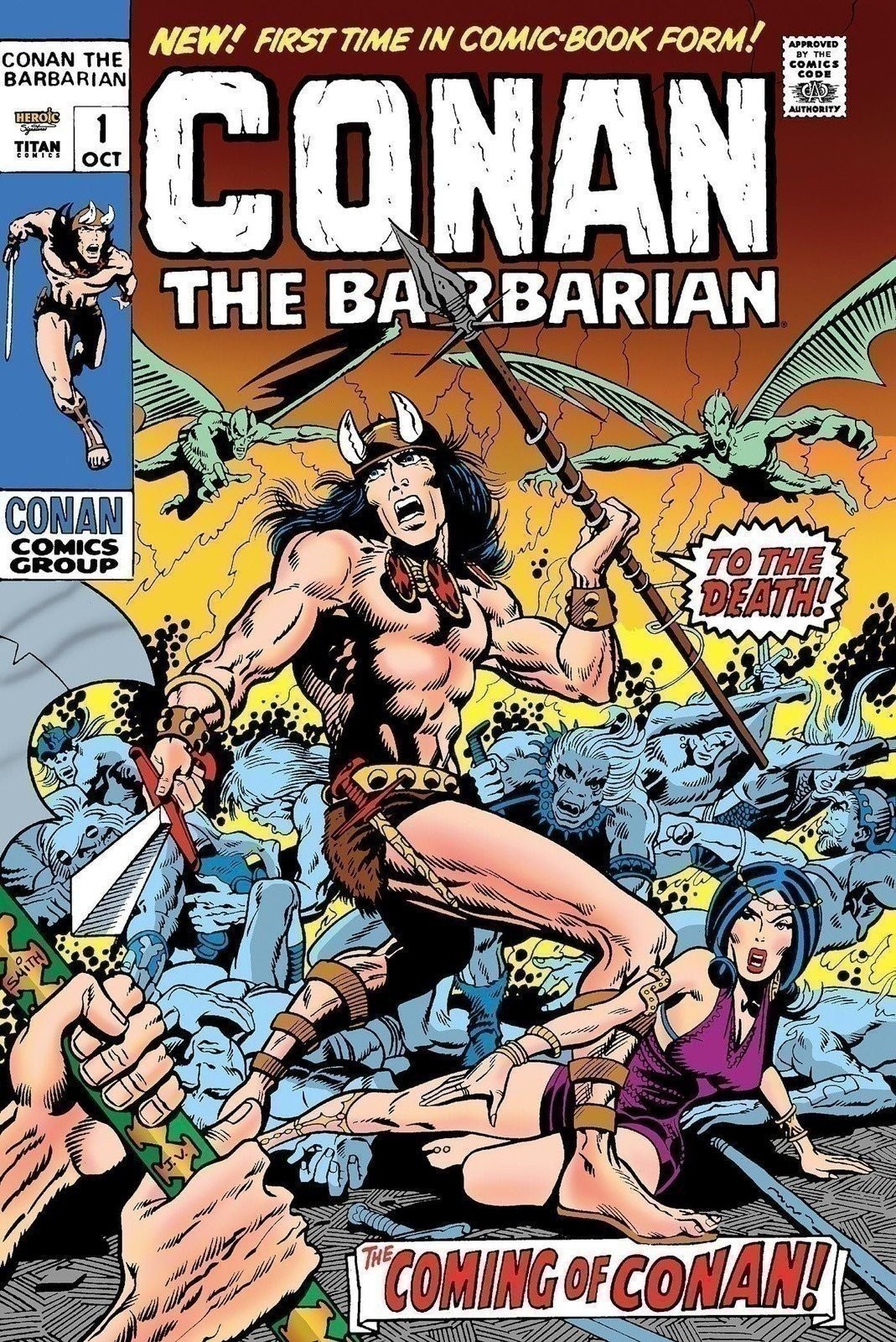 Conan The Barbarian: The Original Comics Omnibus Vol.1 (CONAN THE BARBARIAN...