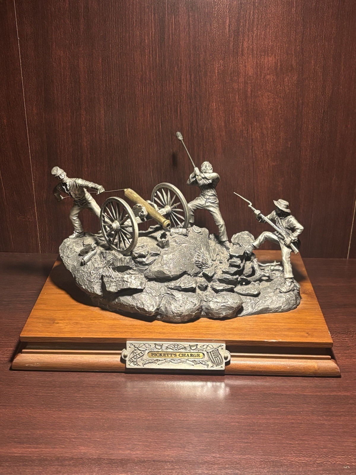 Chilmark  “Pickett’s Charge” Civil War FJ Barnum Pewter Sculpture #1532/2500