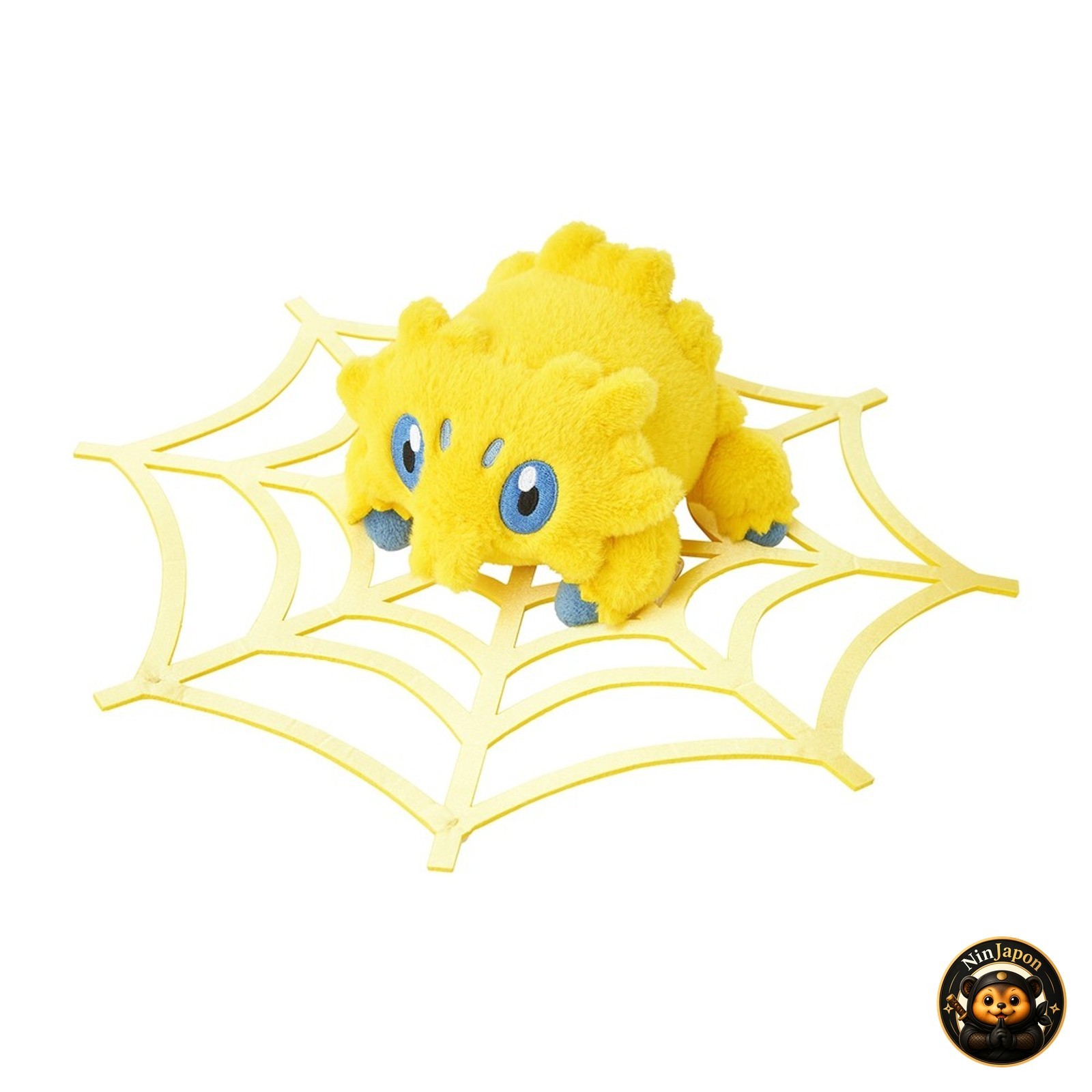 Pokemon Center Life Size Clinging Plush Joltik Electroweb Denki Chodai Japan