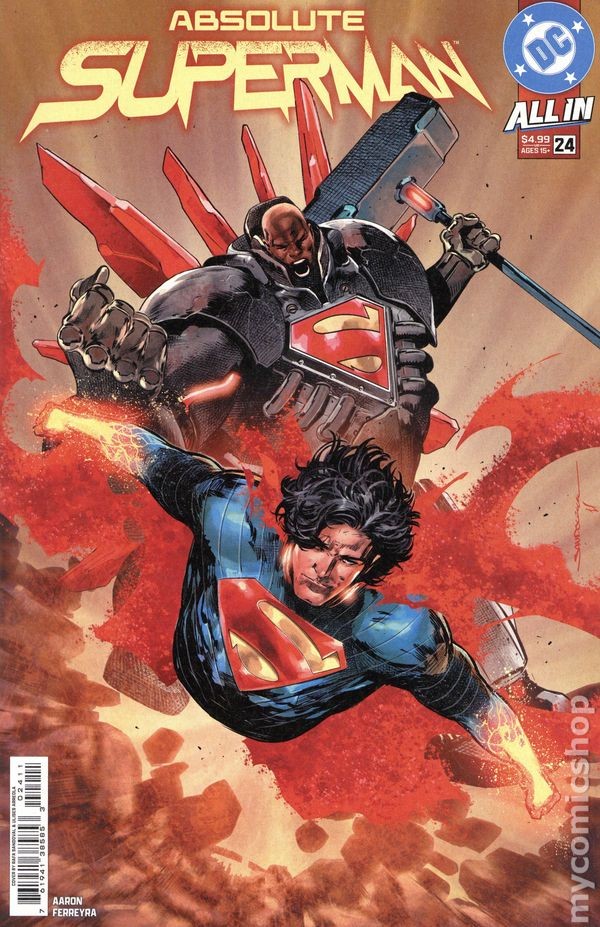 Absolute Superman #24A 2026 Stock Image