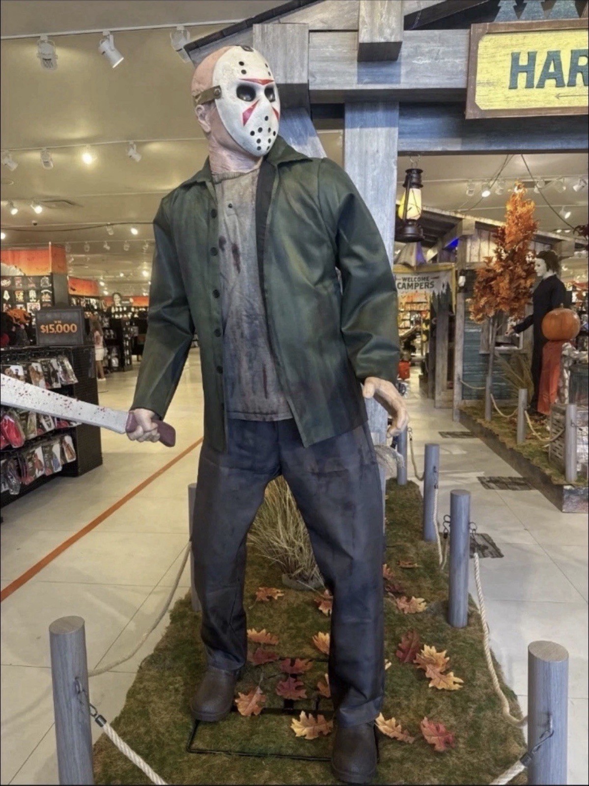 Spirit Halloween 5 Ft 11 In Jason Animatronic