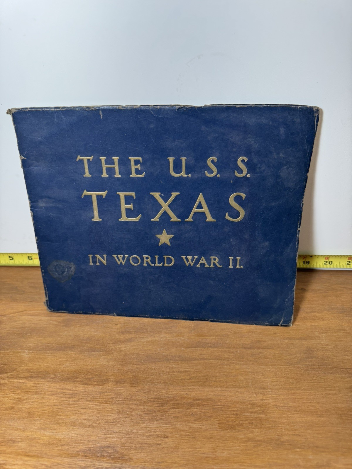 USS Texas in World War II book military history rare WWII battleship Navy