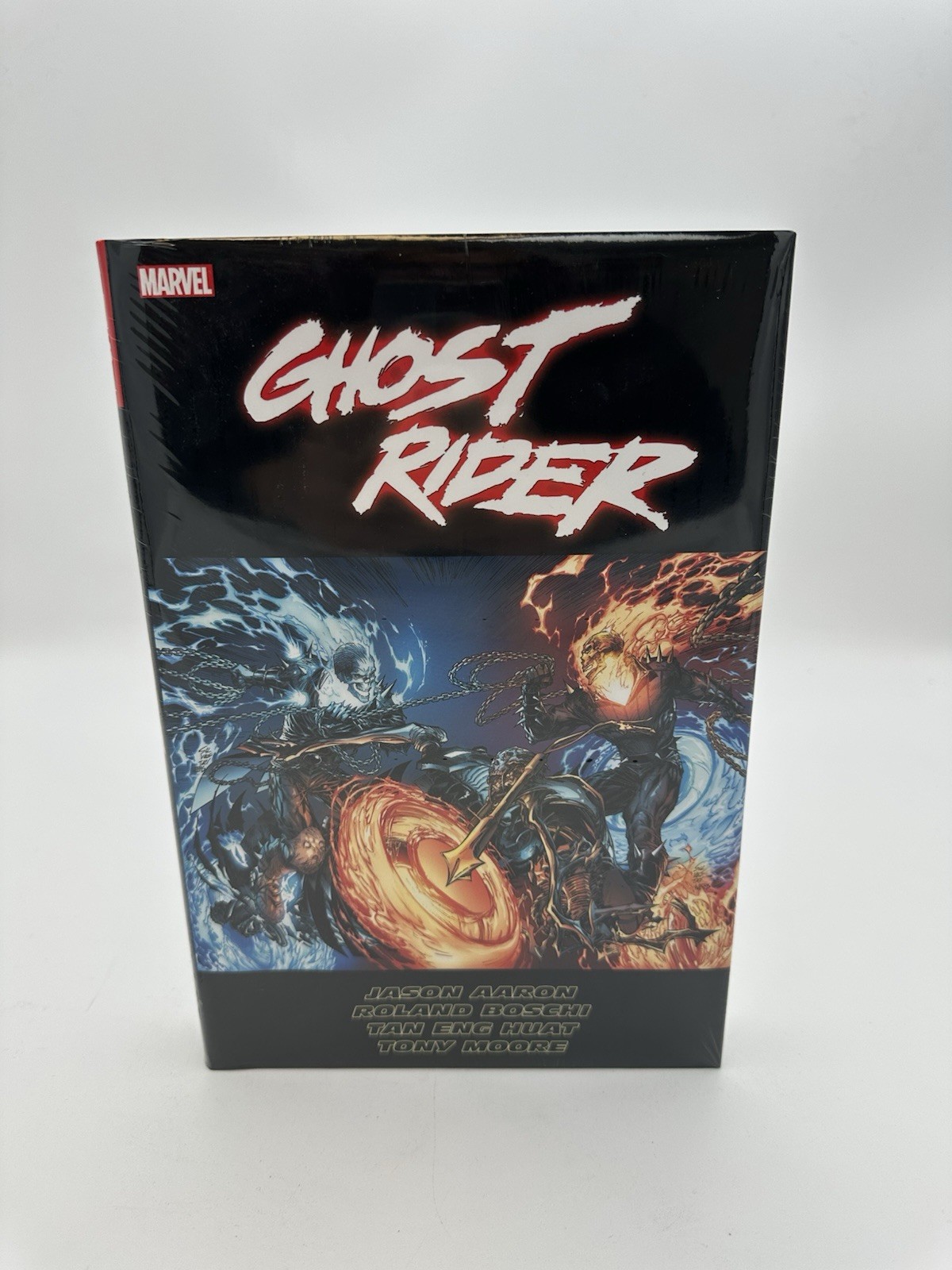 GHOST RIDER BY JASON AARON OMNIBUS HC SILVESTRI COVER [NEW PRINTING]